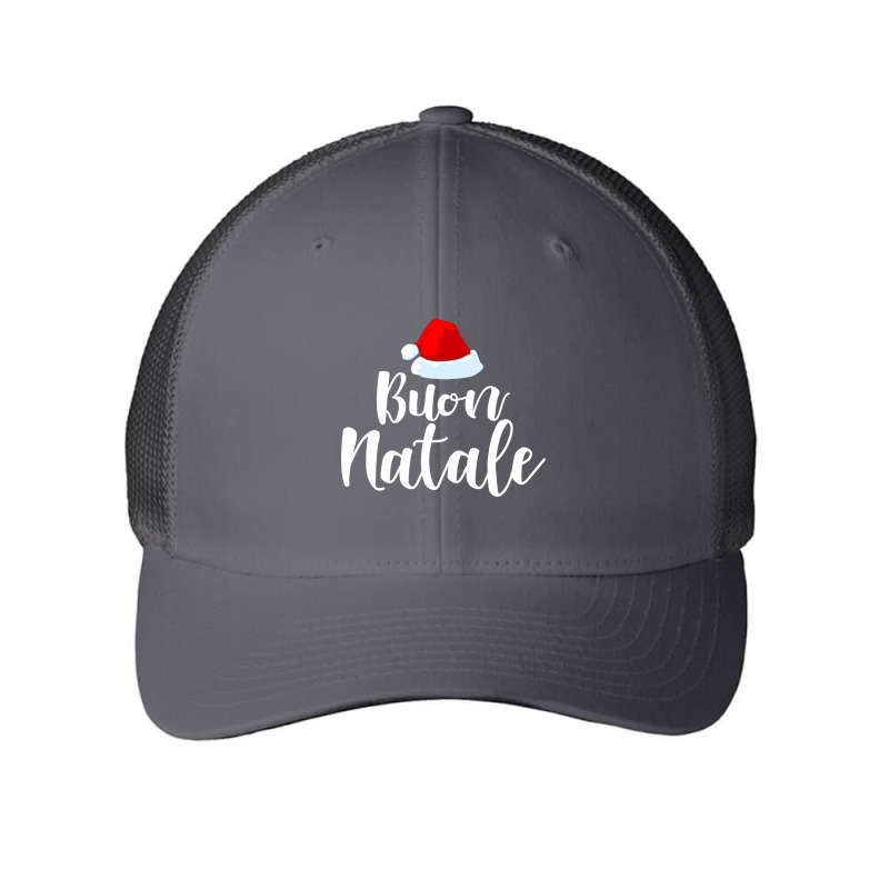 Buon Natale And Tanti Auguri Merry Christmas Italian Holiday Funny Gif Mesh cap by SamsulArt | Artistshot