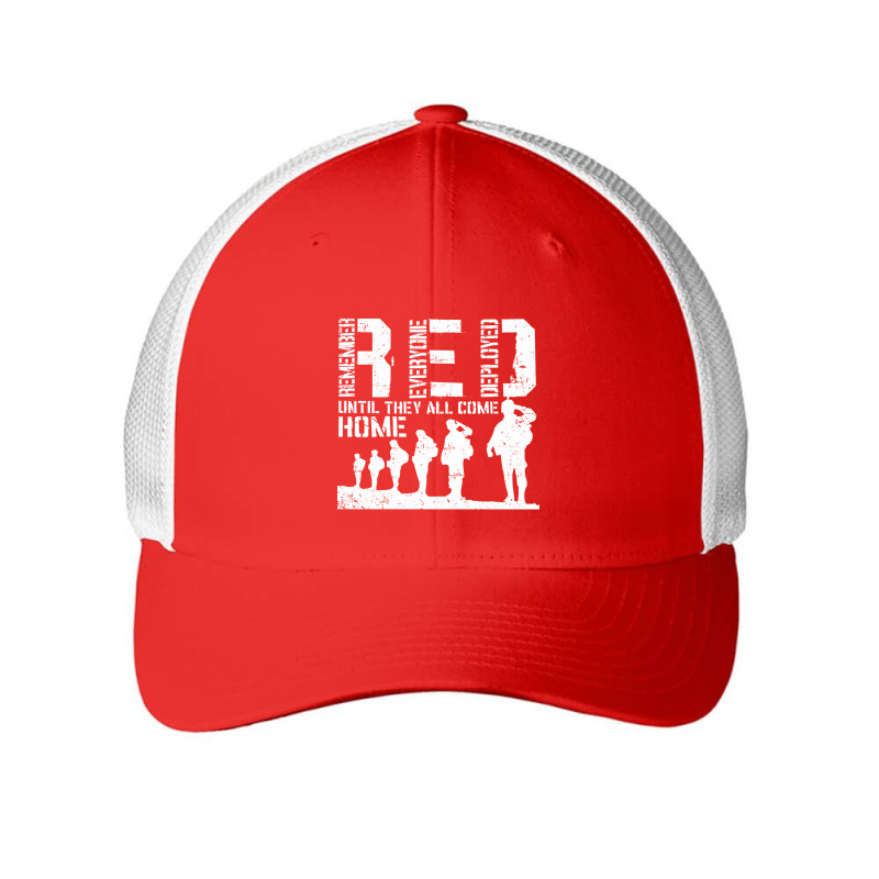 Wear Red Until They All Come Home Deployed Solders Red Friday Military Mesh Cap | Artistshot