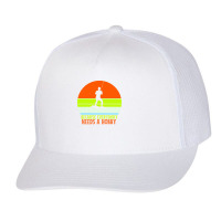 Funny Wakeboard T  Shirt Funny Wakeboard Because Everybody Needs A Hob Trucker Cap | Artistshot