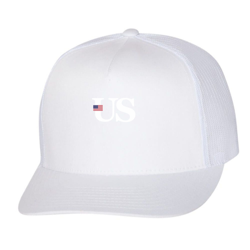 United States Flag And Country Initials Trucker Cap by cidolopez | Artistshot