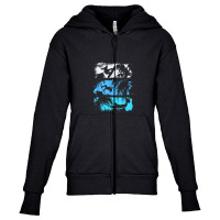 Wakeboard Lifestyle Vintage Design Palm Youth Zipper Hoodie | Artistshot