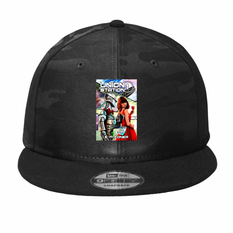 E M Foner Date Night On Union Station Cover Camo Snapback | Artistshot