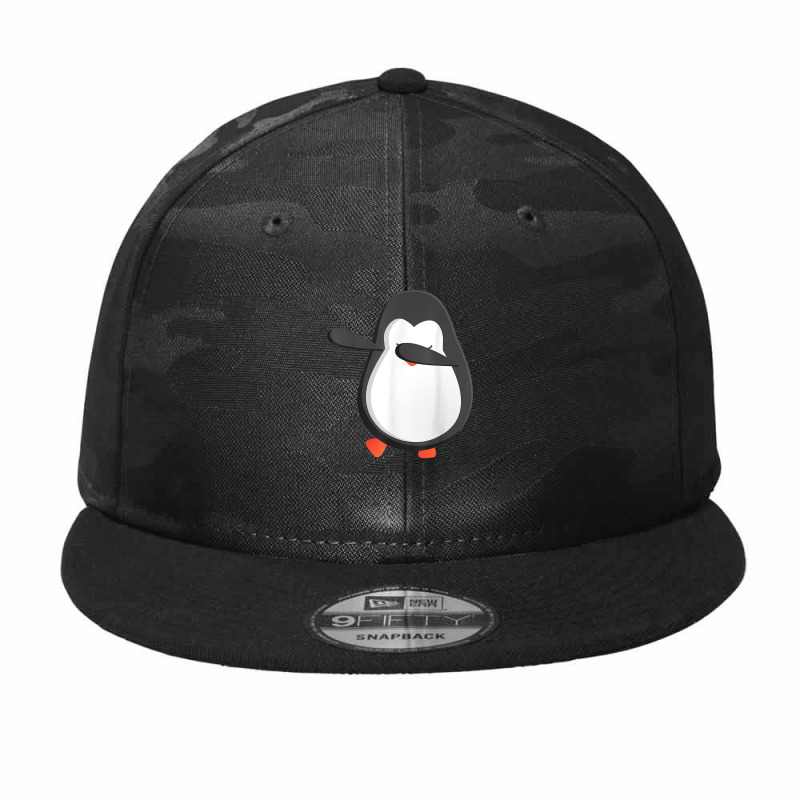 Penguin Dabbing Funny Sea Birds Dancing Camo Snapback by Yuh2105 | Artistshot