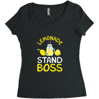 Lemonade Stand Boss Lemon Juice Gift Women's Triblend Scoop T-shirt | Artistshot