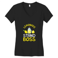 Lemonade Stand Boss Lemon Juice Gift Women's V-neck T-shirt | Artistshot