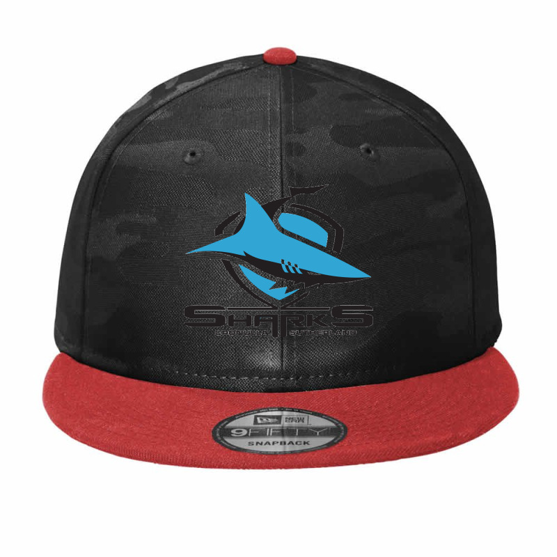 Cronulla Sharks Camo Snapback by SomArt | Artistshot