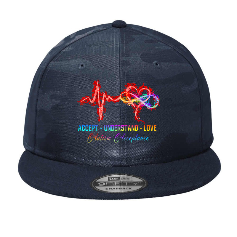 Nurse Autism Accept Understand Love Autism Awareness Camo Snapback by Vivu991 | Artistshot