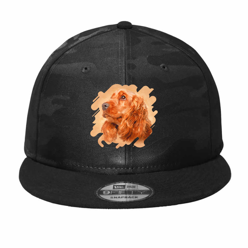 English Cocker Spaniel Camo Snapback by yongbiyb | Artistshot