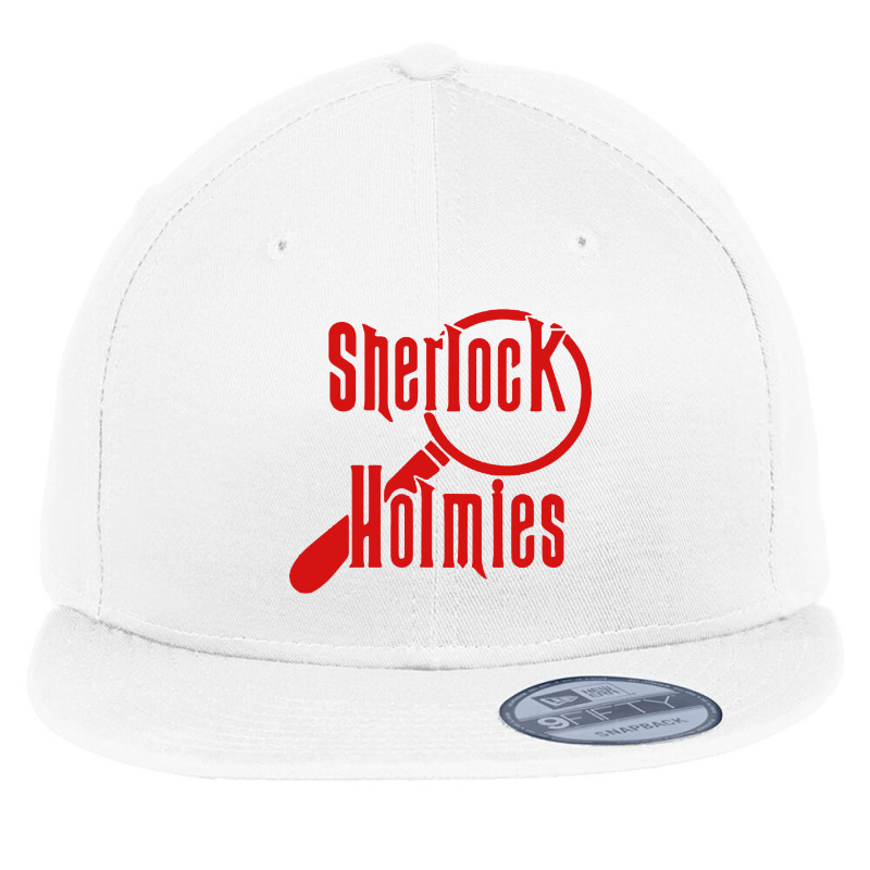 Sherlock Holmies Flat Bill Snapback Cap by Klangenan | Artistshot