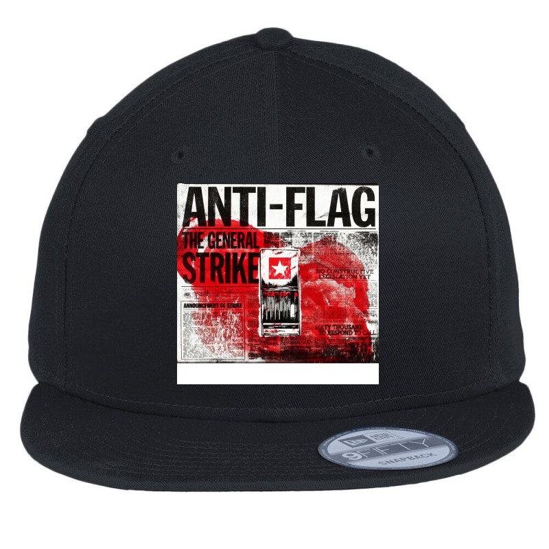 Anti Flag The General Strike Tour Dates 2022 Sukoharjo Flat Bill Snapback Cap by adnanbuyung | Artistshot