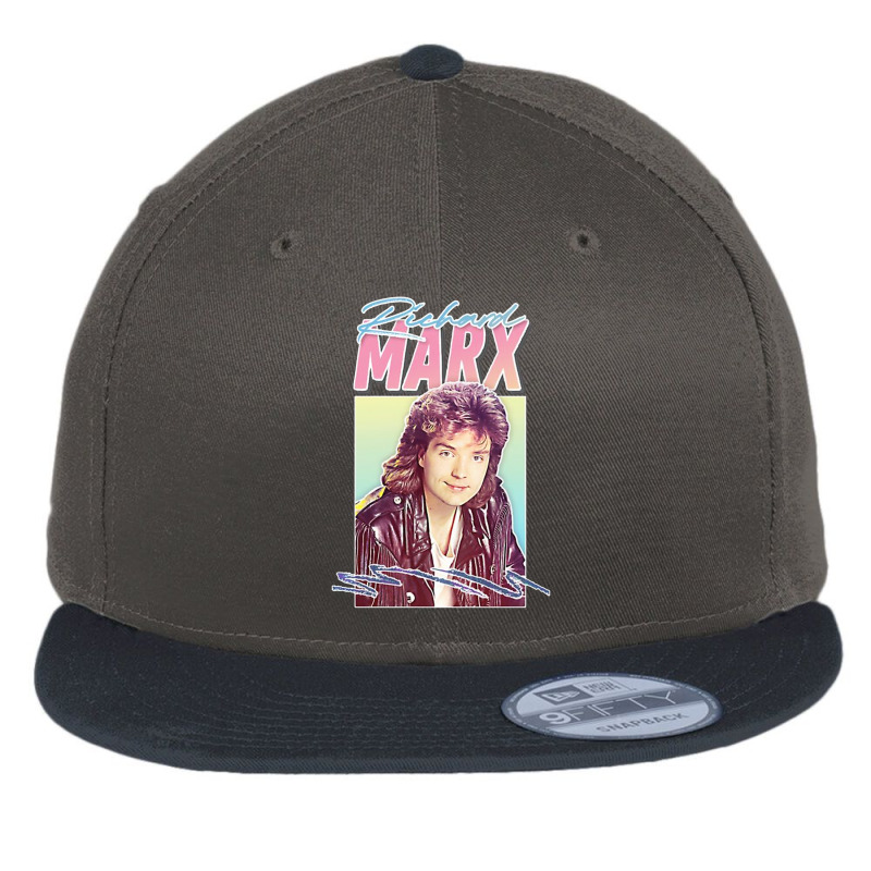 Richard Marx 80s Retro Flat Bill Snapback Cap by ardylanda | Artistshot