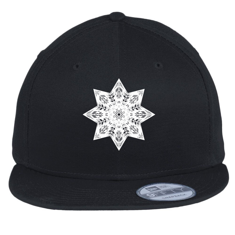 Mandala Art T  Shirt Mandala Magic Circle T  Shirt Flat Bill Snapback Cap by ledalindgren327 | Artistshot