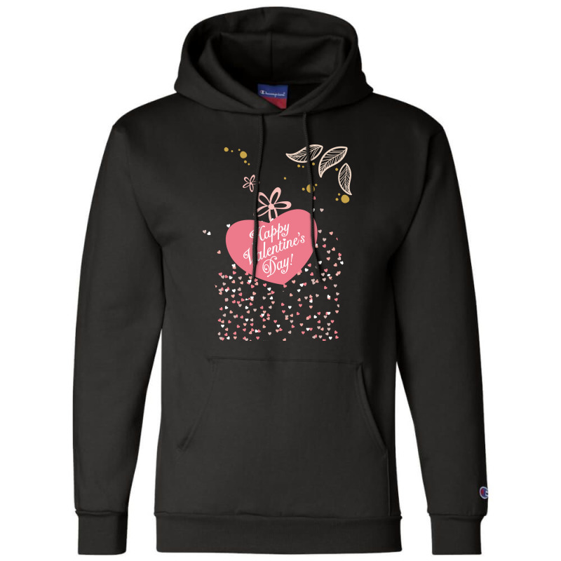 Leaf Valentine's Day Cute Champion Hoodie | Artistshot