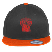 Church Of Satan Goth Occult Symbol Satanic Flat Bill Snapback Cap | Artistshot