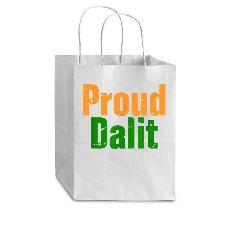 Proud Dalit   India   Hindu   Caste System   Poor   Indian T Shirt Cub Paper Bag - 8 X 4 1/2 X 10 1/4 | Artistshot