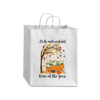 Camping Most Wonderful Time Of The Year Camper Campfire Debie Paper Bag - 10 X 5 X 13 | Artistshot