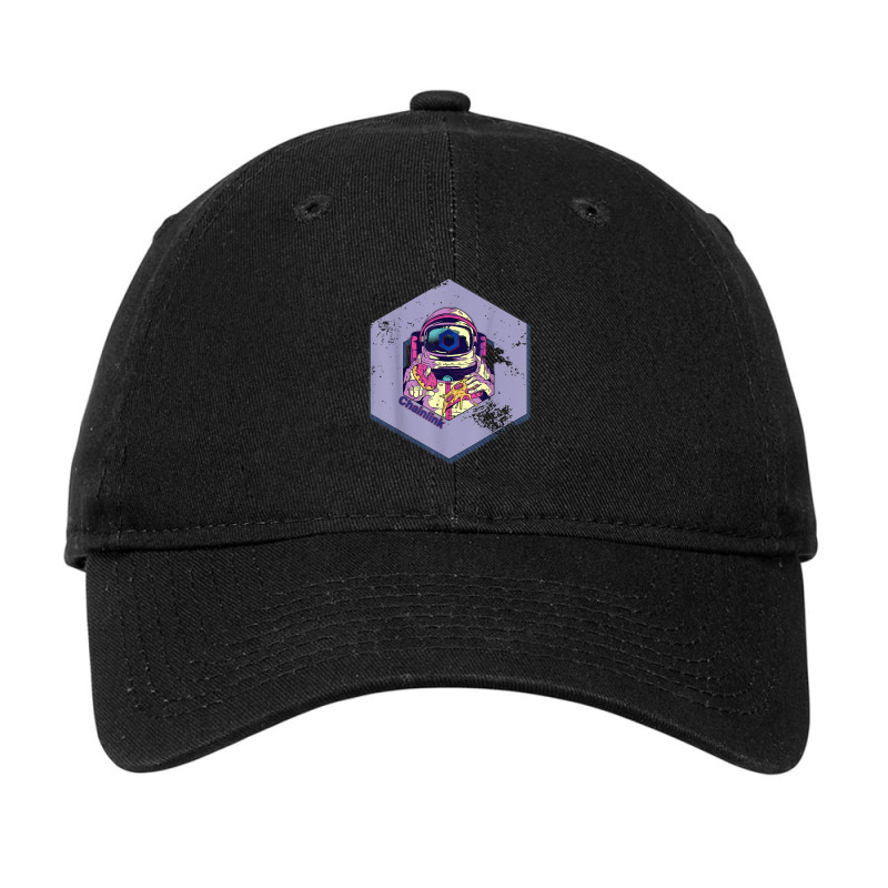 Cryptocurrency Link Chainlink Distressed Crypto Astronaut Adjustable Cap by LemonJack | Artistshot