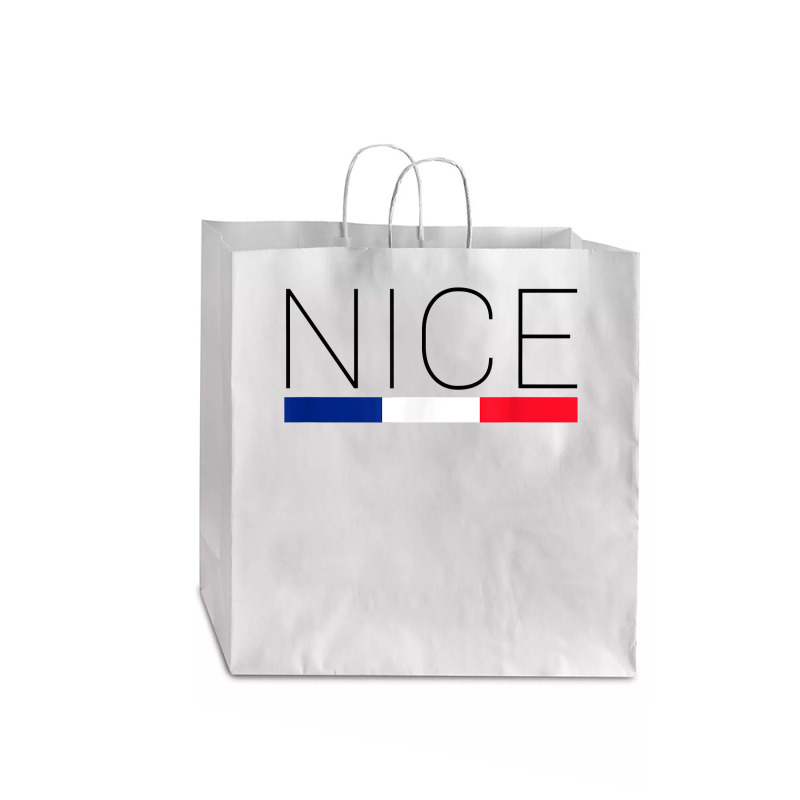 Nice France Cote D'azur French Riviera Cannes Antibes Gift T Shirt Jumbo Paper Bag - 18 X 7 X 18 3/4 | Artistshot