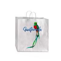 Guatemala Quetzal T Shirt Jumbo Paper Bag - 18 X 7 X 18 3/4 | Artistshot