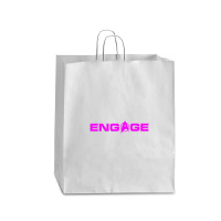 'engage' Funny Trend New Gifts Essensial Captain Jean Luc Picard Queen Paper Bag - 16 X 6 X 19 1/4 | Artistshot