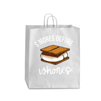 S'mores Before Whores Apparel T Shirt Queen Paper Bag - 16 X 6 X 19 1/4 | Artistshot