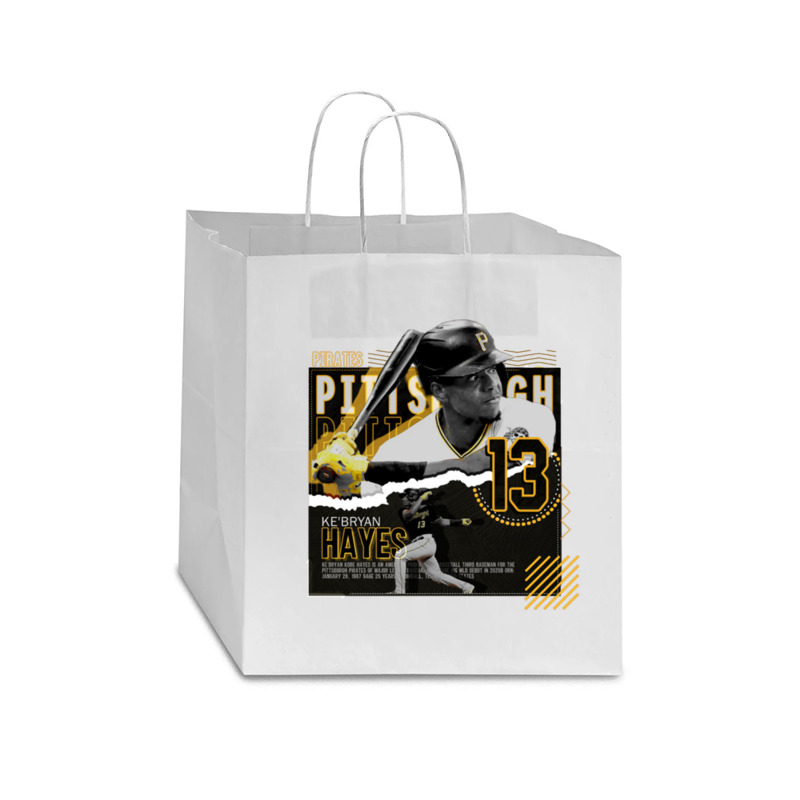 Ke'bryan Hayes Baseball Star Paper Bag - 13 X 7 X 13 | Artistshot