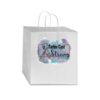 Tarlov Cyst Awareness T Shirt Star Paper Bag - 13 X 7 X 13 | Artistshot