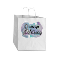 Tarlov Cyst Awareness T Shirt Take Out Paper Bag - 14 X 10 X 15 1/2 | Artistshot