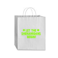 St Patricks Day Shenanigans Traveler Paper Bag -13 X 6 X 15 3/4 | Artistshot