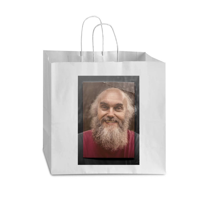 Ram Dass Vintage Portrait Vogue Paper Bag - 16 X 6 X 12 | Artistshot