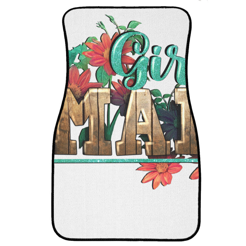 Girl Mama Front Car Mat | Artistshot