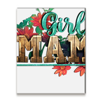 Girl Mama Metal Print Vertical | Artistshot