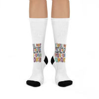 I Will Not Water Myself Down To Be More Digestible Crew Socks | Artistshot