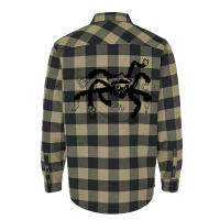 Pirate Spider: Retro Cartoon Flannel Shirt | Artistshot