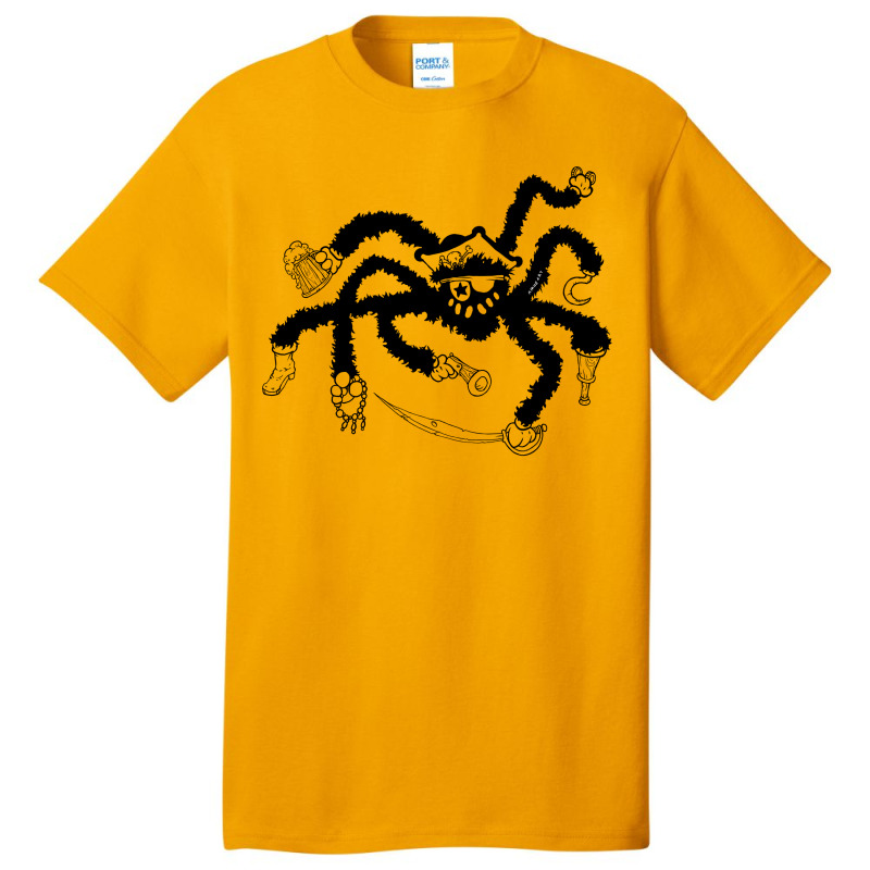 Pirate Spider: Retro Cartoon Basic T-shirt | Artistshot