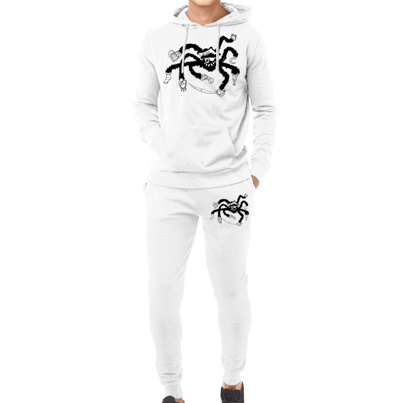 Pirate Spider: Retro Cartoon Hoodie & Jogger Set | Artistshot