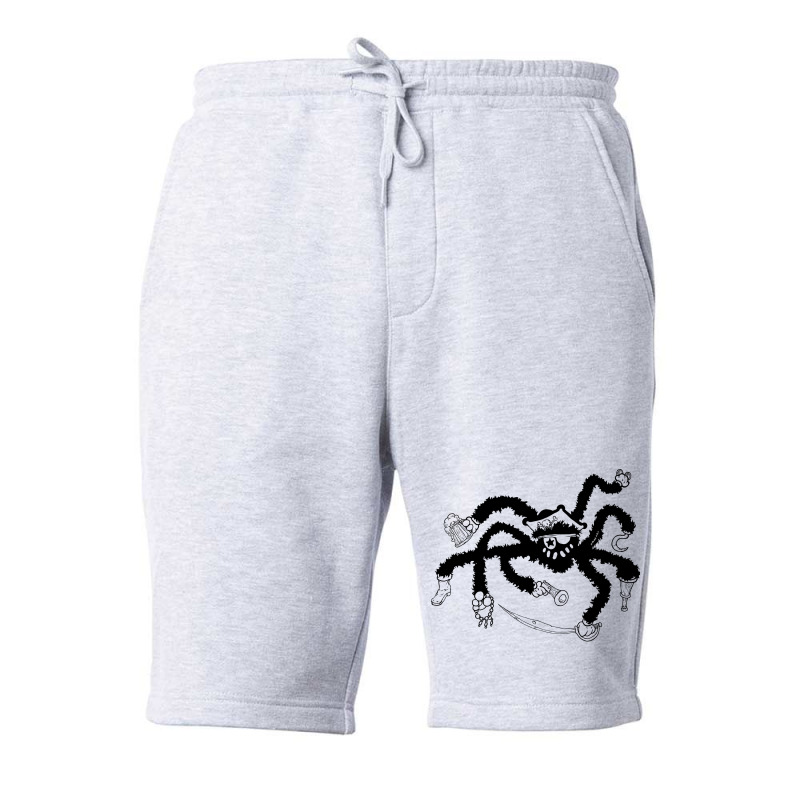 Pirate Spider: Retro Cartoon Fleece Short | Artistshot