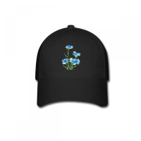 Cornflower Watercolor Painting T  Shirt Baseball Cap | Artistshot