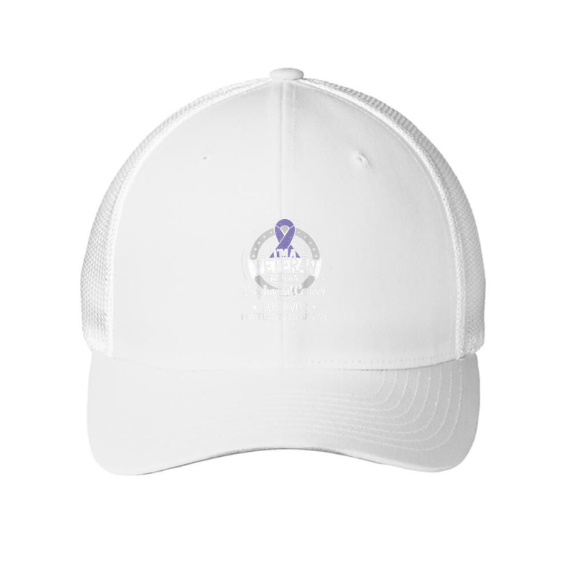 Iu2019m A Veteran And A Esophageal Cancer Awareness Mesh cap by Tiktify | Artistshot