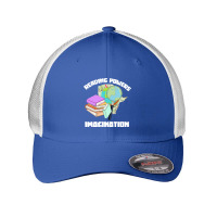 Reading Powers Imagination Bookworm Mesh Cap | Artistshot