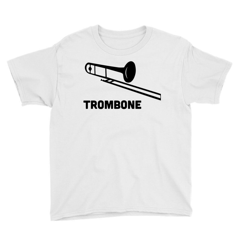 Trombone Youth Tee by Prenjak | Artistshot