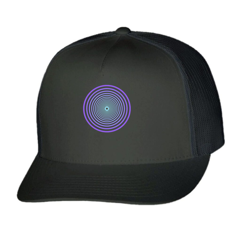 Hypnotic T  Shirt Hypnotize Royal Purple T  Shirt Trucker Cap by cocksfootarmpit | Artistshot