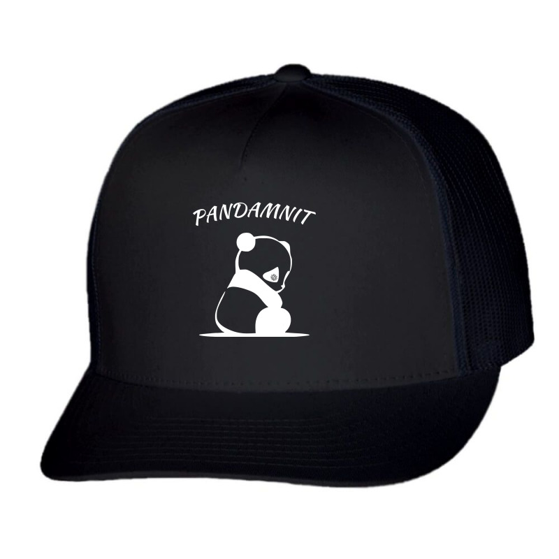 Panda Pandemic Pandamnit Pandenik Trucker Cap | Artistshot