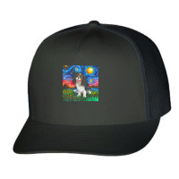 Cavalier King Charles Spaniel T  Shirt Tri Color Cavalier King Charles Trucker Cap | Artistshot