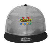 Mom Brick Builder Funny Blocks Master Builder T Shirt Camo Snapback | Artistshot