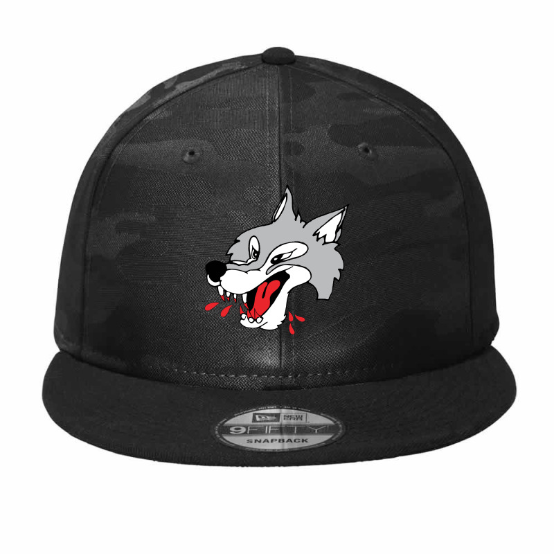 Sudbury Wolves Camo Snapback by cucu | Artistshot