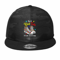 Be A Kind Sole Autism Awareness Rainbow Trendy Puzzle Shoes Camo Snapback | Artistshot