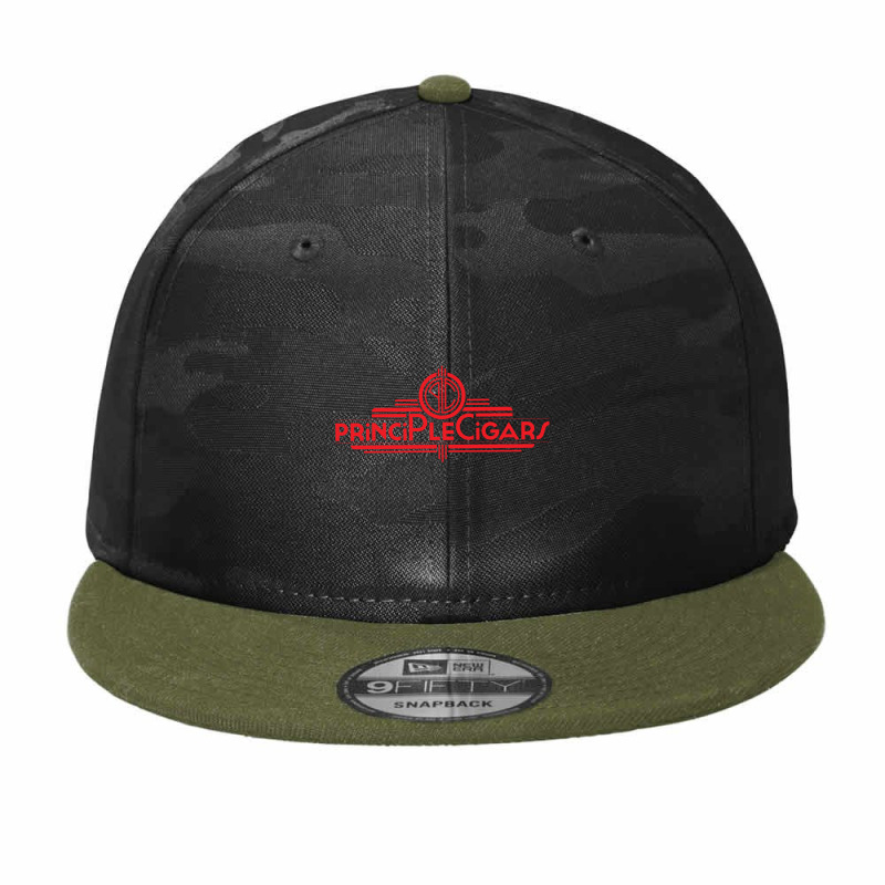 Principle Cigars Camo Snapback by bayolubis | Artistshot