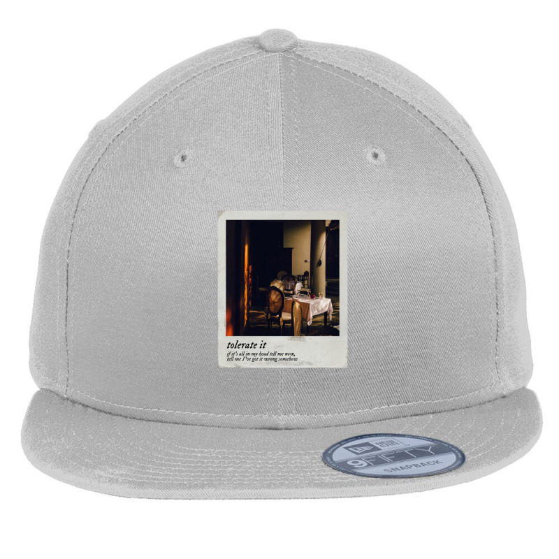 Bring Back Manly Men Mosaic Pop Art 65215461 Flat Bill Snapback Cap | Artistshot