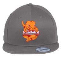 Bearded Dragon Gamer Boys Kids Video Game Players Pet Vet T Shirt Flat Bill Snapback Cap | Artistshot